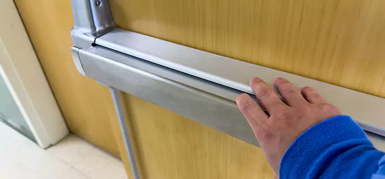 Installing a Push Bar on a Door Ellensburg
